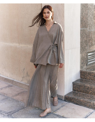 Pleated elegance set 